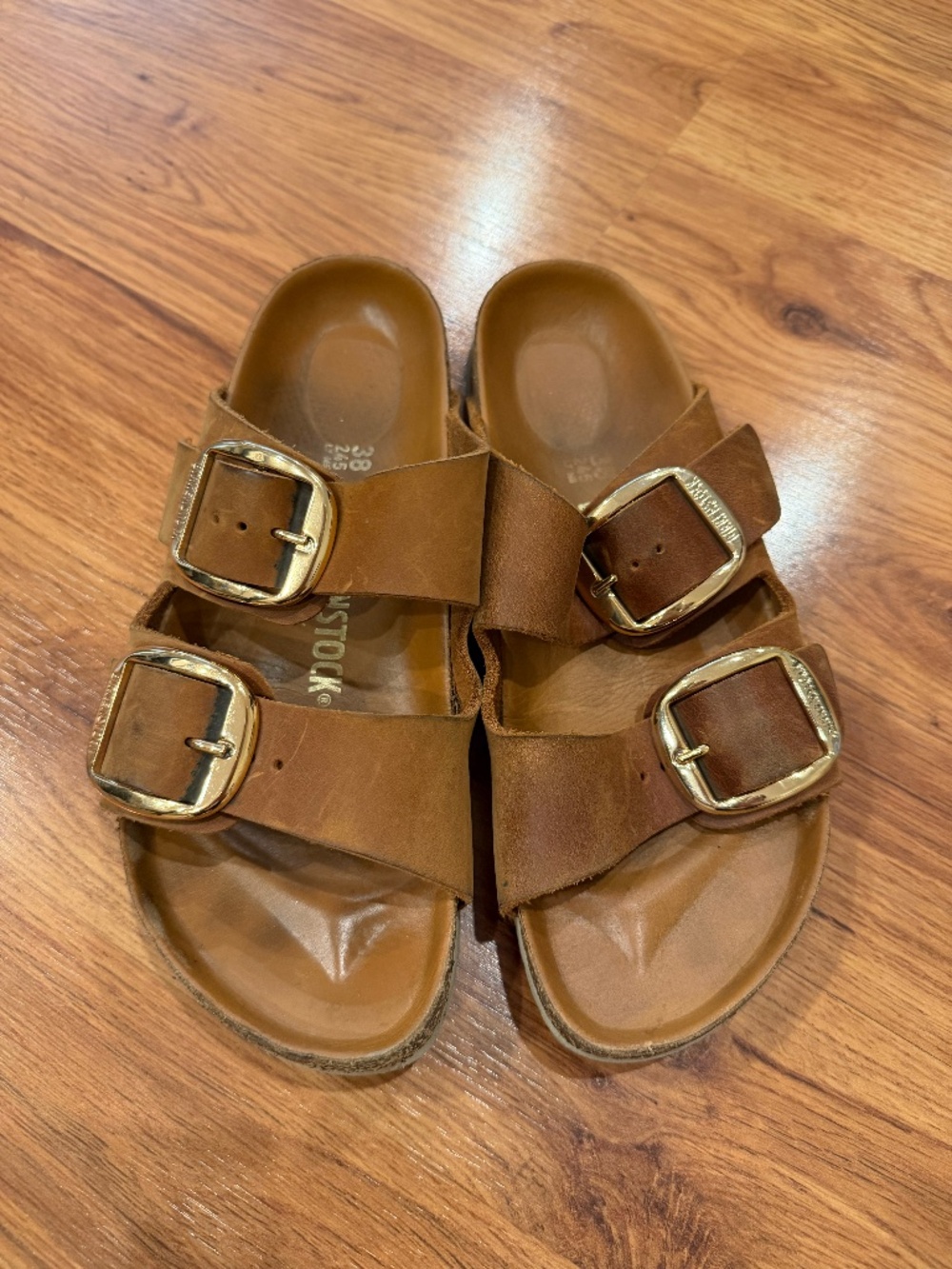 Women's Birkenstock Arizona Big Buckle Slide Sandal - Women's size 38